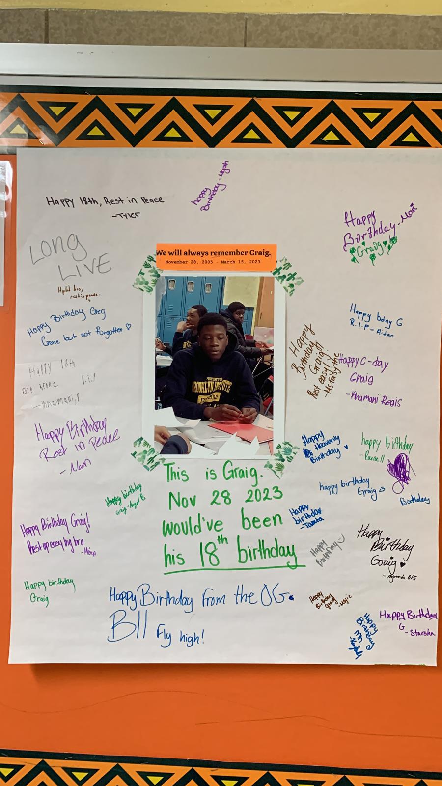 Happy Birthday, Graig.